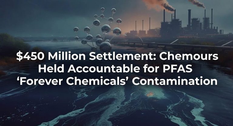 Chemours To Pay 450M Over Chemical Pollution