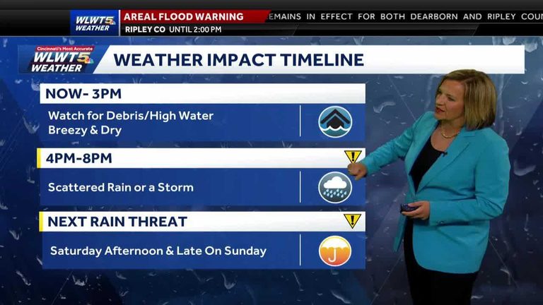 Cincinnati Weather Cleanup Continues After Storms