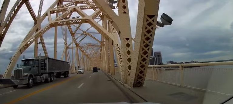 Clark Memorial Bridge Sidewalks Closed