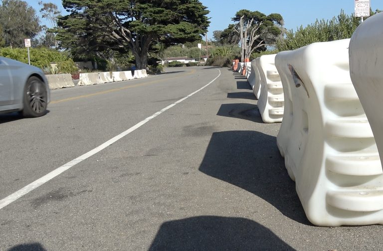 Cliff Drive Overlook Closed