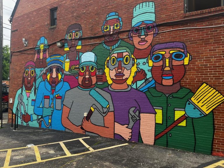Columbus Artist Adam Hernandez Honors Workers With New Mural