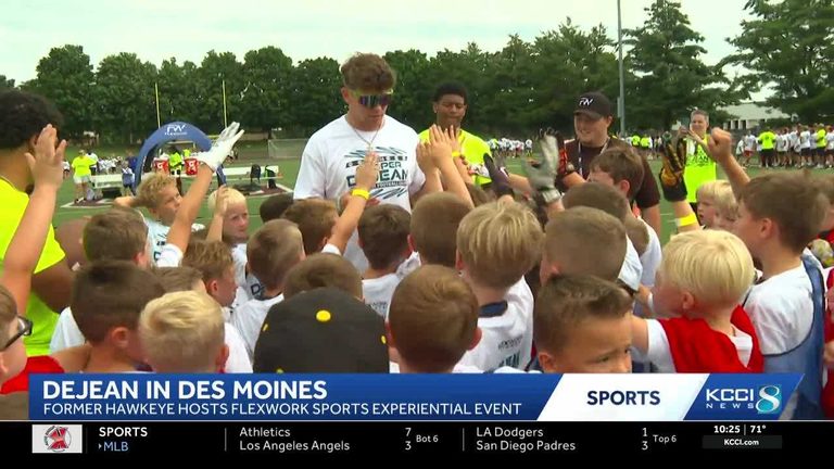 Cooper Dejean Hosts Youth Football Camp