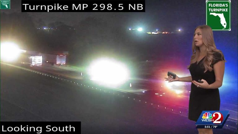 Crash Shuts Down Florida S Turnpike In Wildwood