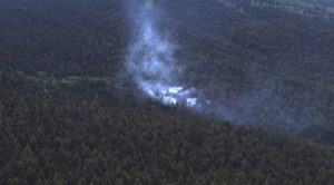 Crews Battle Osha Canyon Fire