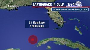Cuba Earthquake Sends Tremors Across Florida No Tsunami Threat