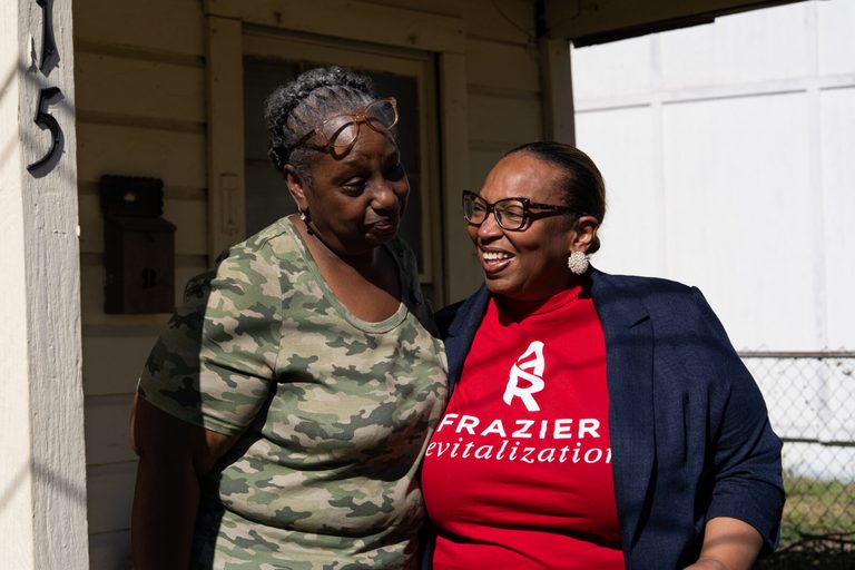 Dallas Resident Gets New Home