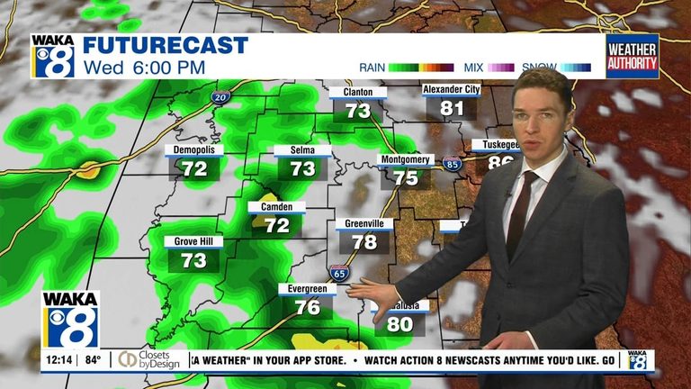 Decent Rain Chances Through Friday