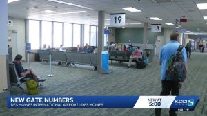 Des Moines Airport Renames Gates