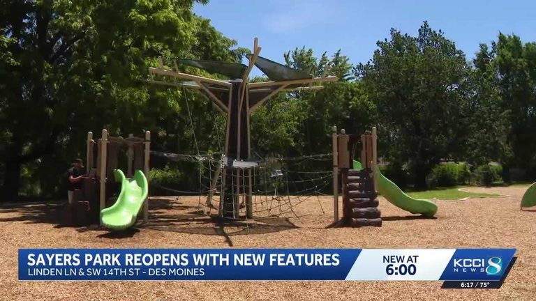 Des Moines Sayers Park Reopens