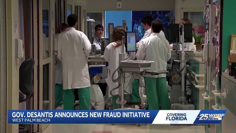 Desantis Unveils Medicaid Fraud Prevention Plan