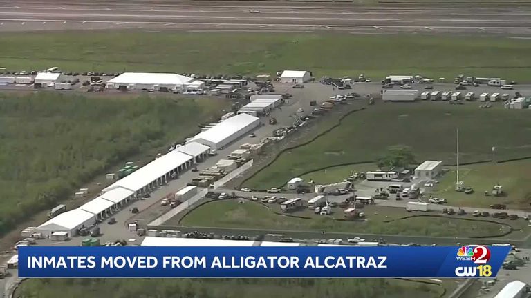 Detainees Removed From Alligator Alcatraz