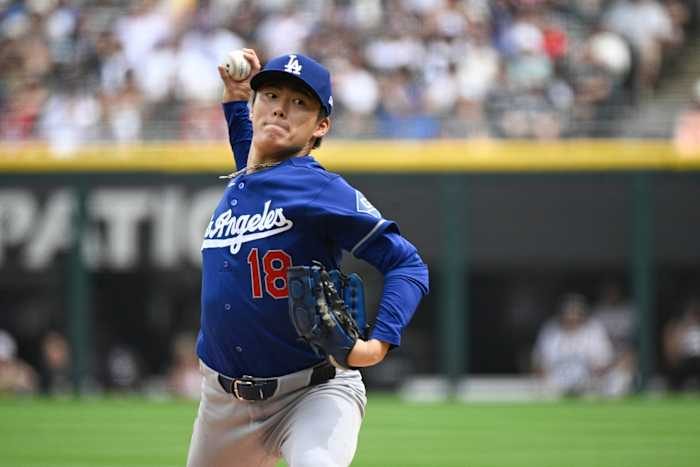 Dodgers Yamamoto Perfect Through 7