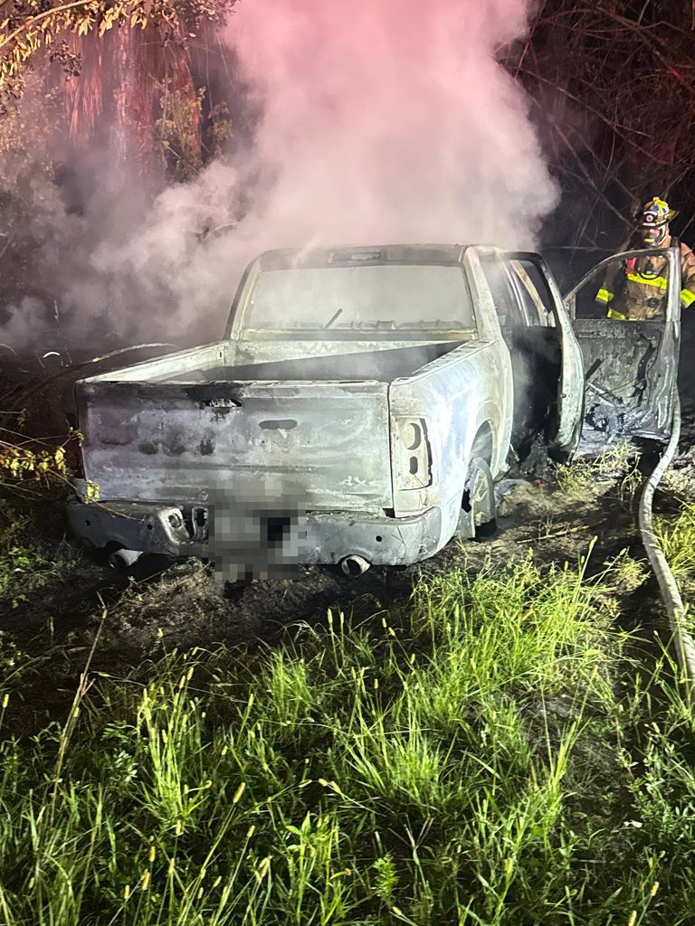 Driver Found Dead In Burning Vehicle In Martin County