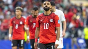 Egypt Forward Mohamed Salah Injured