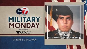 El Paso Honors Army Veteran Jorge Luis Lujan