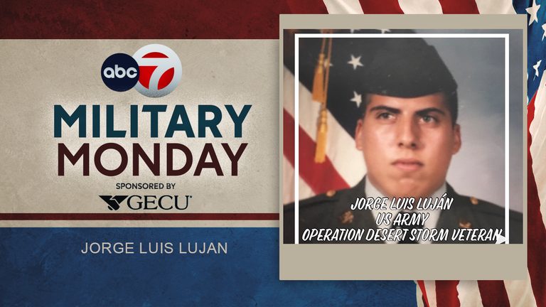 El Paso Honors Army Veteran Jorge Luis Lujan