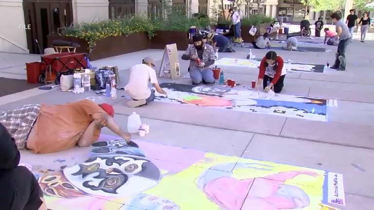 El Paso Seeks Artists Vendors For Chalk The Block D A De Los Muertos