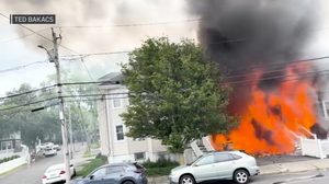 Electric Vehicle Explosion In Winthrop Causes Fire Damages Two Homes
