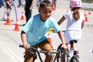 Evansville Police Host Bike Safety Rodeo For Local Children
