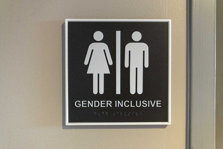 Father Helping Daughters In Restroom Sparks Viral Video
