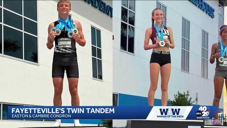 Fayetteville Twins Excel In Athletics
