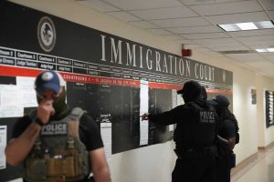 Federal Judge Blocks Ice Arrests At Immigration Courts