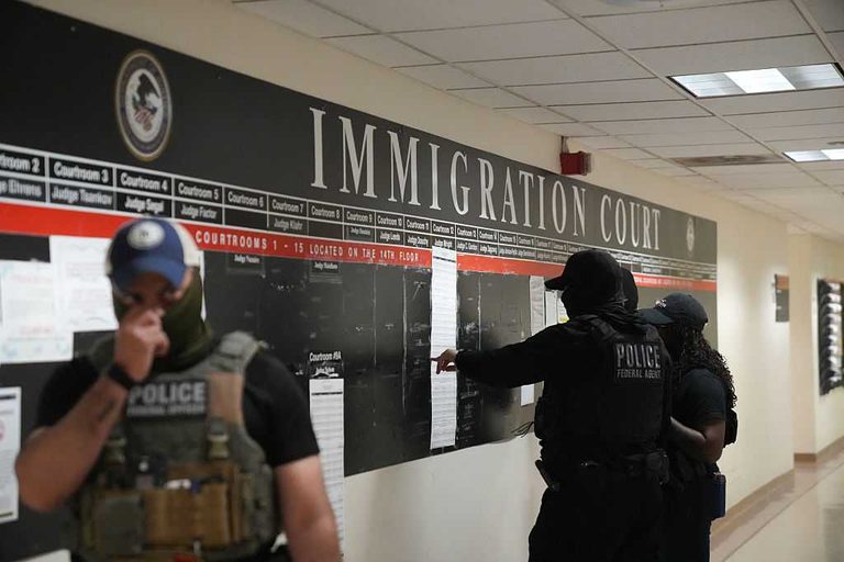 Federal Judge Blocks Ice Arrests At Immigration Courts