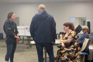 Federal Officers Confront Poll Worker Over Social Media Post