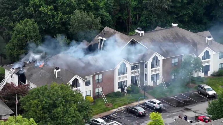 Fire Breaks Out At Lyndon Apartment Building
