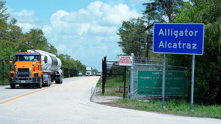 Florida Detention Center Evacuated