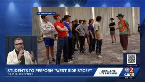 Florida Students Prepare For West Side Story At Dr Phillips Center