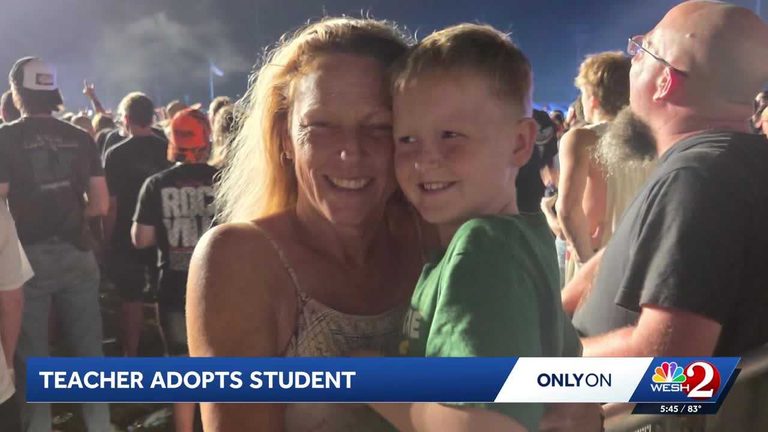 Florida Teacher Adopts Former Student