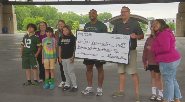 Former Packer Aj Dillon Donates To Families Of Children With Cancer