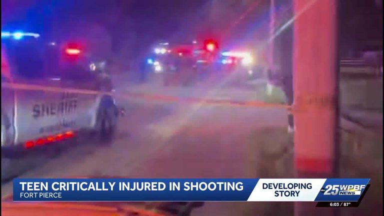 Fort Pierce Teen Injured In Shooting