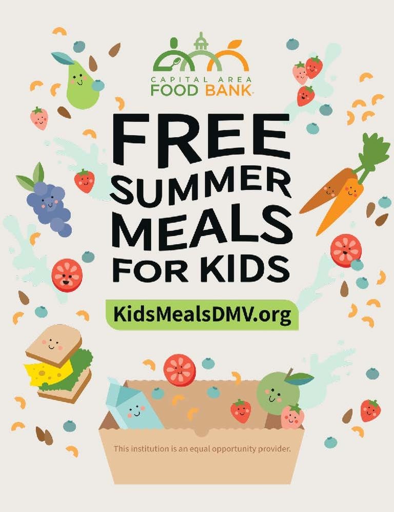 Free Summer Meals For Kids In D C Area