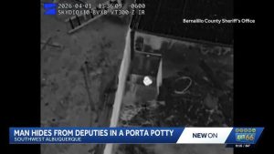 Fugitive Found Hiding In Homemade Outhouse