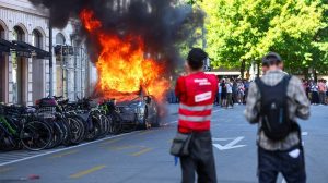 G7 Protest Turns Violent