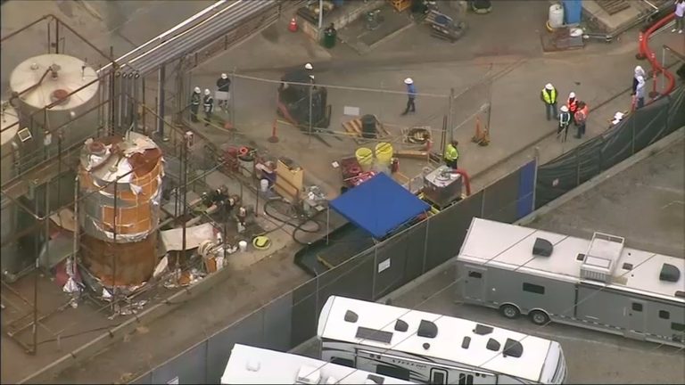 Garden Grove Chemical Cleanup Begins