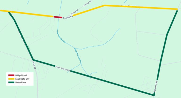 Georgetown County Bridge Closure