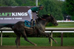 Golden Tempo Triumphs At Belmont Stakes Secures Historic Win For Trainer Cherie