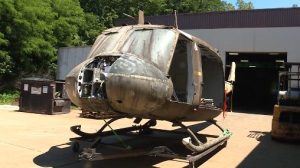 Green Township Restores Huey Helicopter