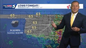 Heavy Rain Expected In Southern Oklahoma