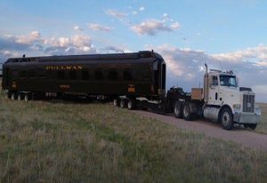 Historic Train Cars On Display In Cheyenne