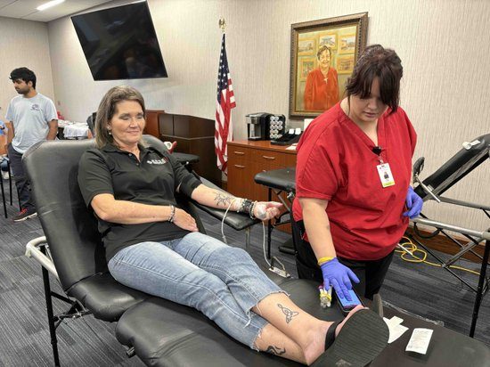 Hoover Fire Department Wins Blood Drive