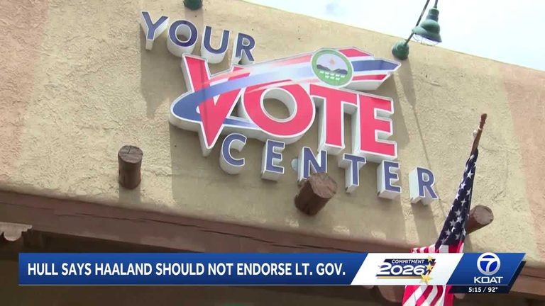 Hull Criticizes Haaland S Lt Governor Endorsement