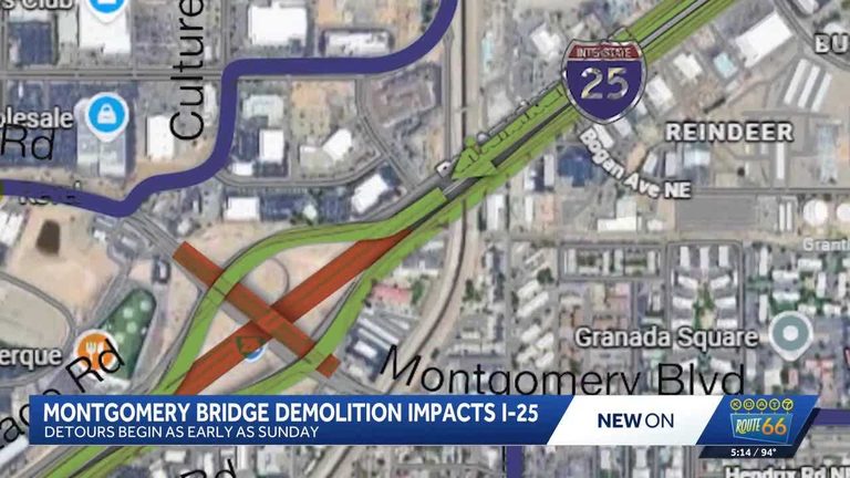 I 25 Closures In Albuquerque