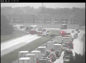 I 265 Crash Shuts Down Lanes