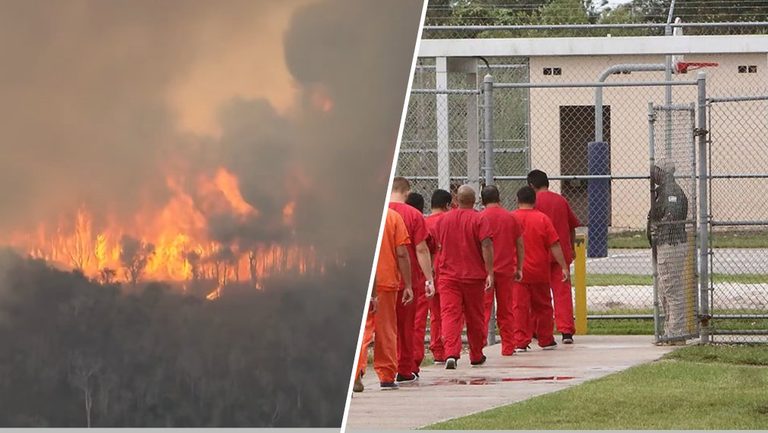 Ice Evacuates Detainees