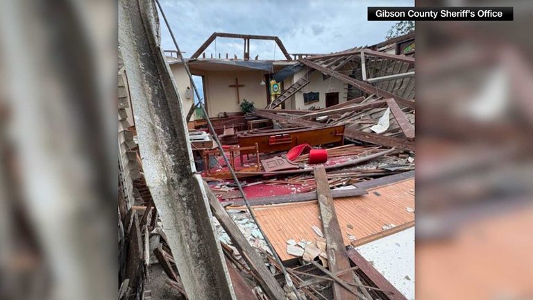 Indiana Chapel Destroyed