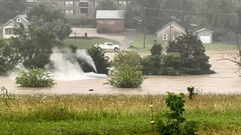 Indiana Floods Disrupt Small Town